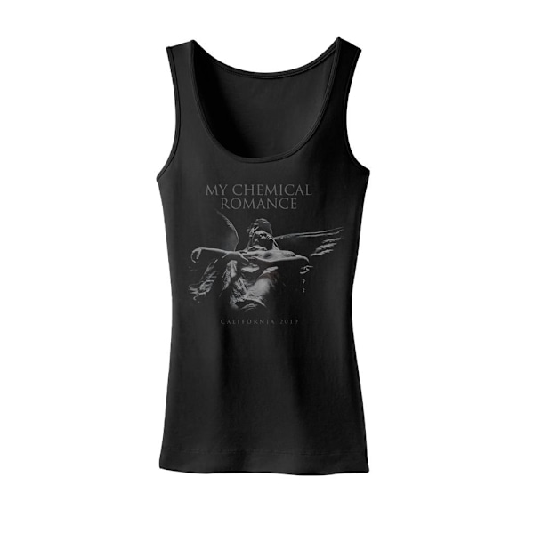 My Chemical Romance Dam/Dam Luigi Angel Tank Top S Svart Black S
