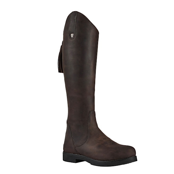 Moretta Dam/Dam Renata Läder Country Boots 4 UK Standard Brown 4 UK Standard