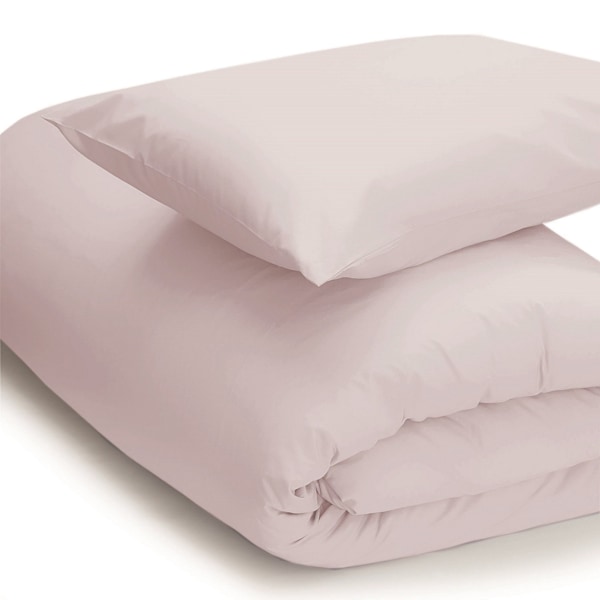 Belledorm Easycare Percale Påslakan Enkelsäng Powder Pink Powder Pink Single
