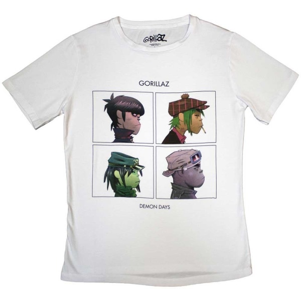 Gorillaz Womens/Ladies Demon Days T-Shirt S Svart Black S