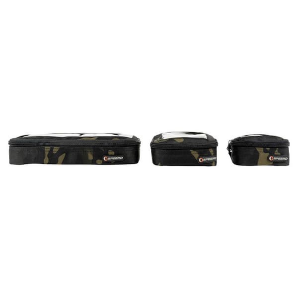 Speero Camo Clear Window Pouch Set (3-pack) One Size Svart Black One Size