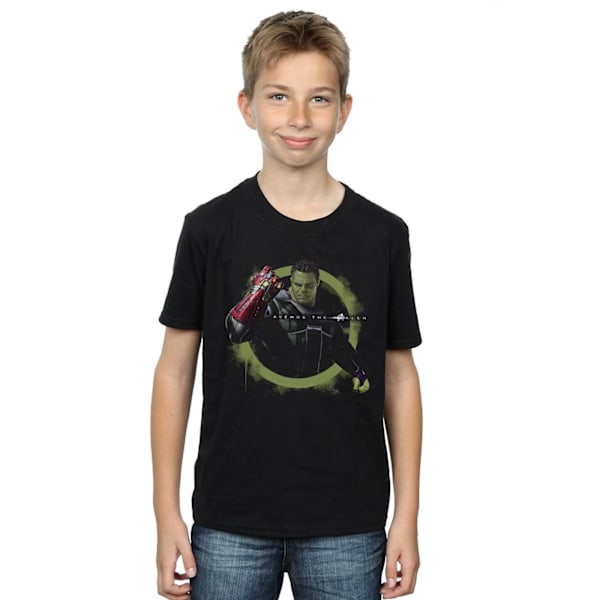 Marvel Boys Avengers Endgame Hulk Nano Gauntlet T-shirt 5-6 år Black 5-6 Years