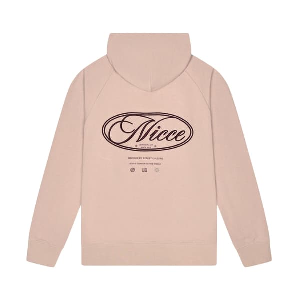 Nicce Herr Grant Hoodie M Askgrå Ash Grey M