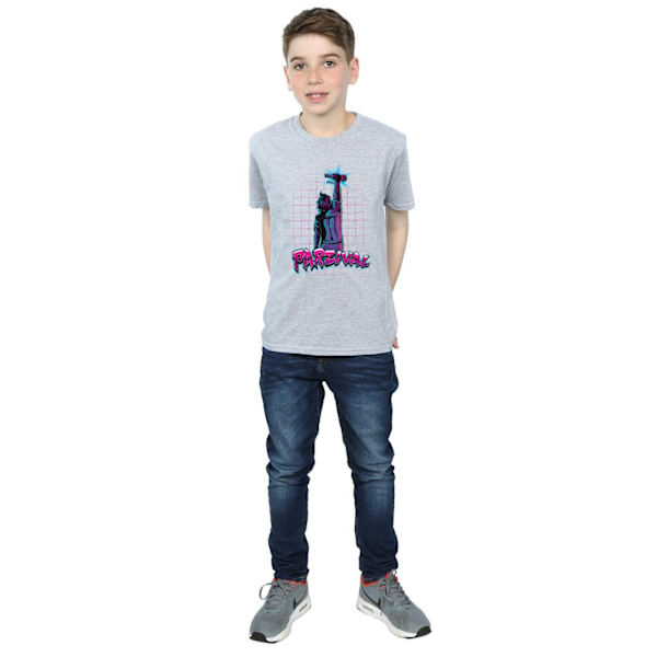 Ready Player One Boys Parzival Key T-Shirt 5-6 år Sports Grey Sports Grey 5-6 Years
