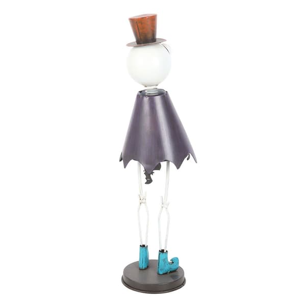 Something Different Metall Skelett Med Cylinderhatt Ornament En Storlek Multicoloured One Size