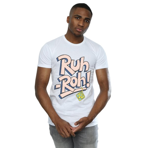 Scooby Doo Ruh-Roh Hundmärke T-shirt XXL Vit White XXL