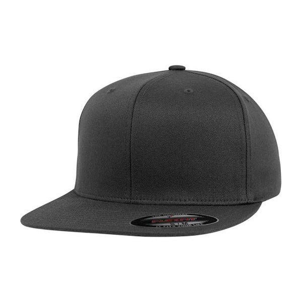 Flexfit Flat Peak Baseball Cap S-M Mörkgrå Dark Grey S-M