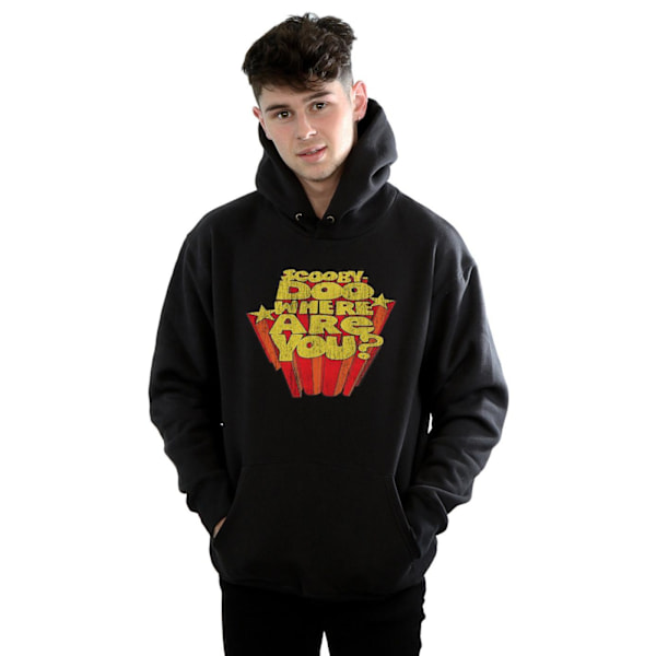 Scooby Doo Herrar Var Är Du? Hoodie XL Svart Black XL