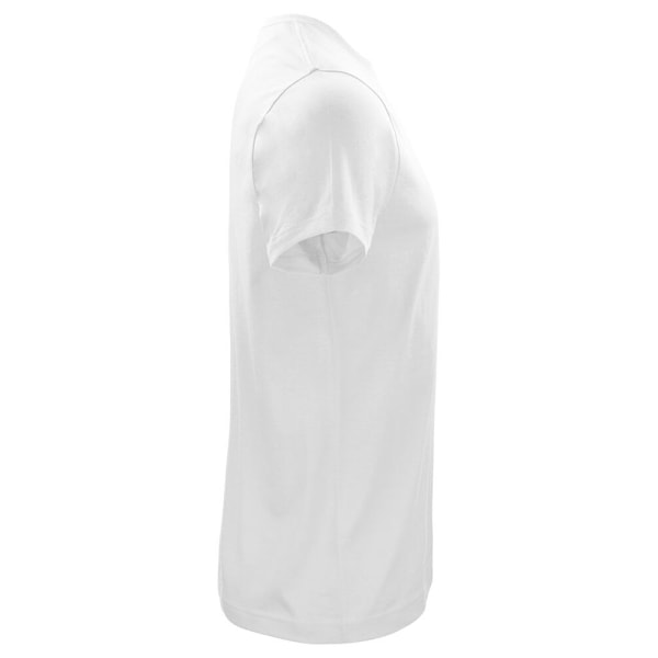 Clique Klassisk ekologisk bomulls-t-shirt för män 4XL Vit White 4XL