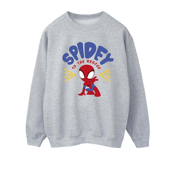 Marvel Dam/Kvinnor Spidey Och Hans Fantastiska Vänner Räddningströja Sports Grey XL