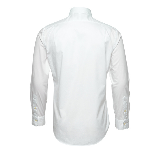 Tee Jays Herr Luxury Comfort Fit Långärmad Oxford Skjorta S Vit White S
