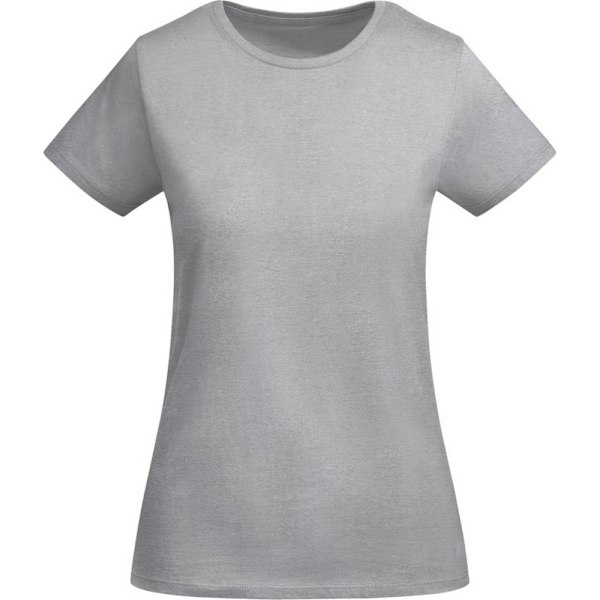 Roly Dam/Kvinnor Breda Kortärmad T-shirt L Gråmelerad Grey Marl L