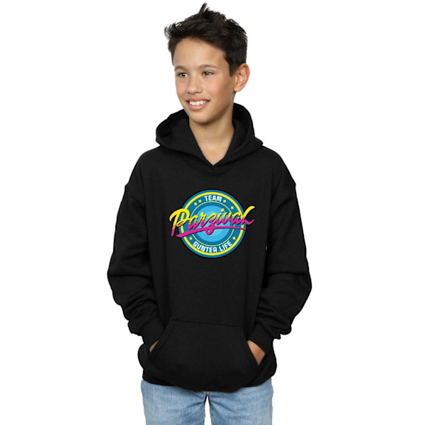 Ready Player One Boys Team Parzival Hoodie 12-13 år Svart Black 12-13 Years