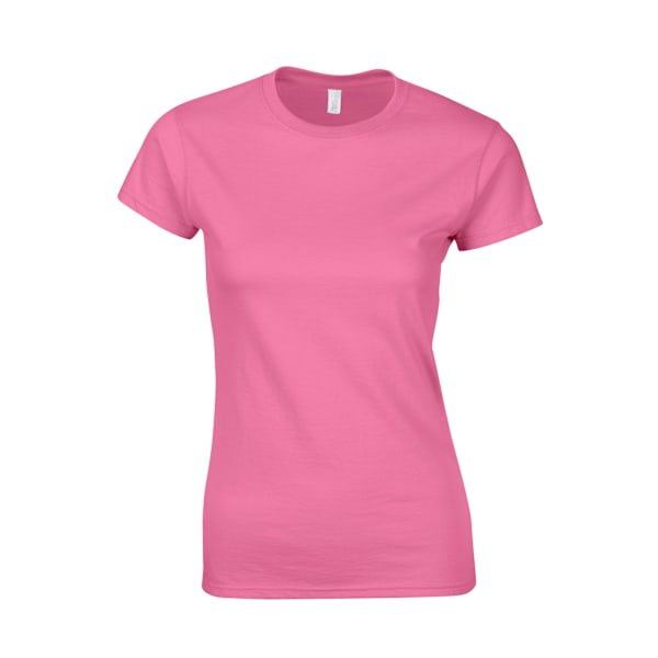 Gildan Womens/Ladies Softstyle Ringspun Bomull T-shirt S Azalea Azalea S