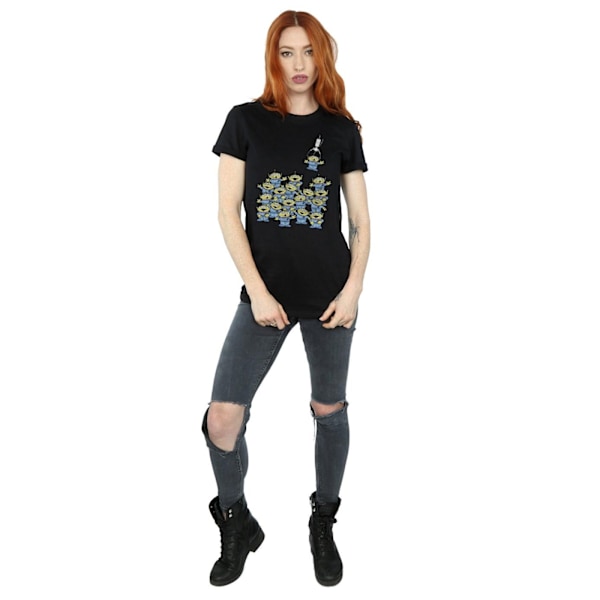 Toy Story Damkläder/Damer The Claw Bomull Boyfriend T-shirt L Bla Black L