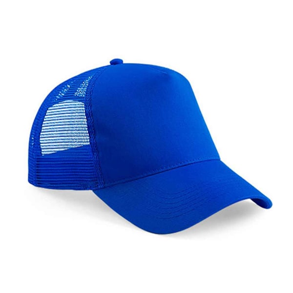 Beechfield Unisex Vuxen Snapback Trucker Cap En Storlek Bright Ro Bright Royal Blue/Bright Royal Blue One Size