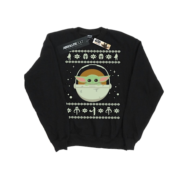 Star Wars Herr The Mandalorian The Child Jultröja 4 Black 4XL