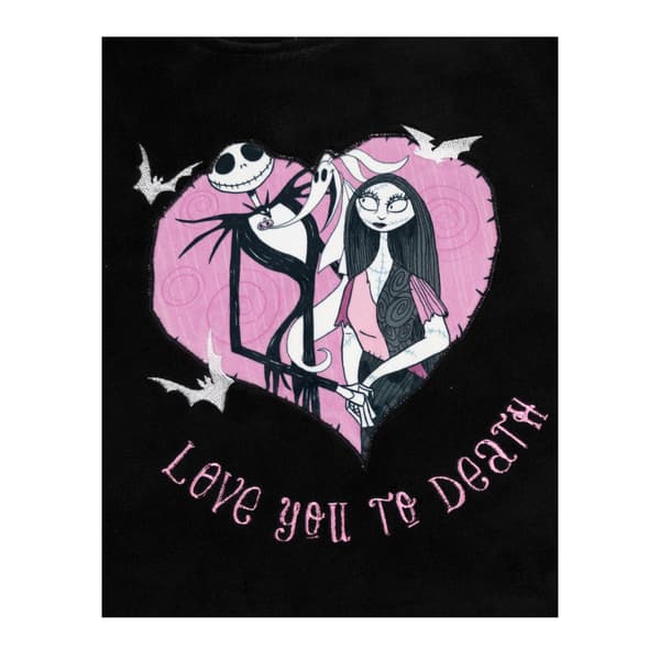 The Nightmare Before Christmas Dam/Dam Logotyp Långärmad Black/Pink L