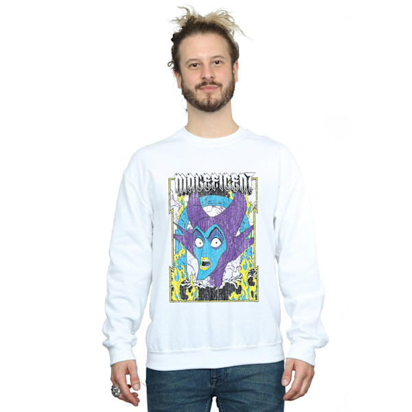 Disney Herr Maleficent Poster Sweatshirt XL Vit White XL