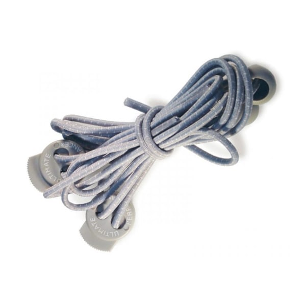 Ultimate Performance Elastiska Skosnören One Size Silver Silver One Size