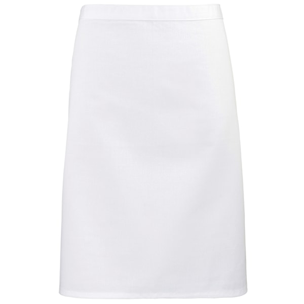 Premier Dam/Kvinnors Midjeklänning Förkläde En Storlek Vit White One Size