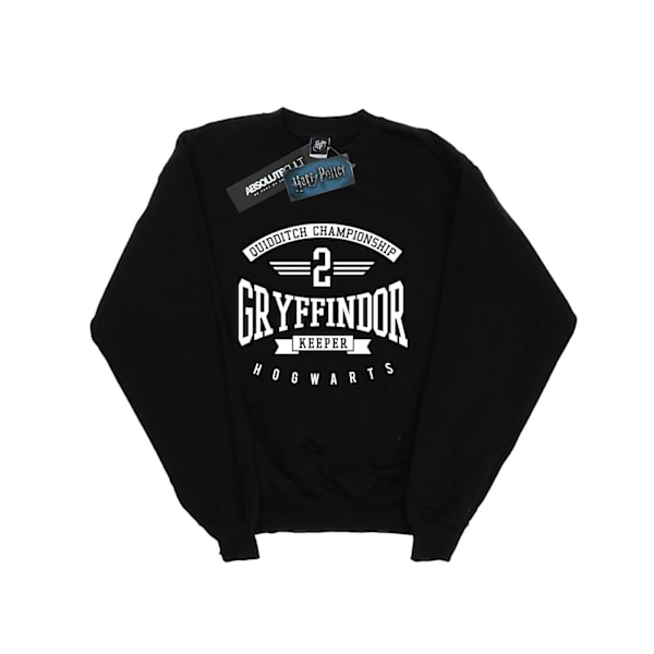 Harry Potter Herr Gryffindor Keeper Sweatshirt XL Svart Black XL