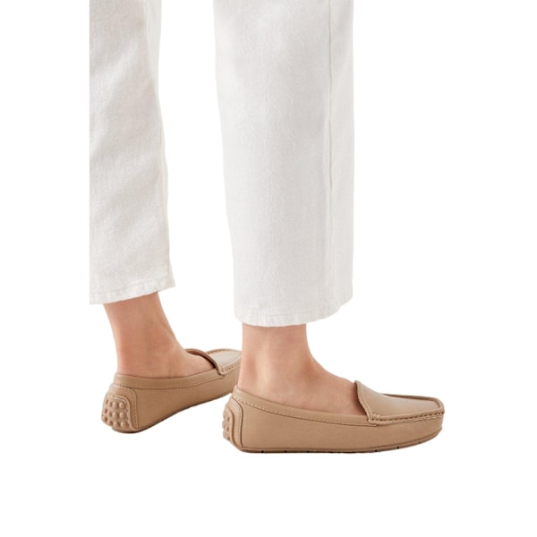 Good For The Sole Dam/Dam Noelle Mockasin Loafers 3 UK Taupe Taupe 3 UK