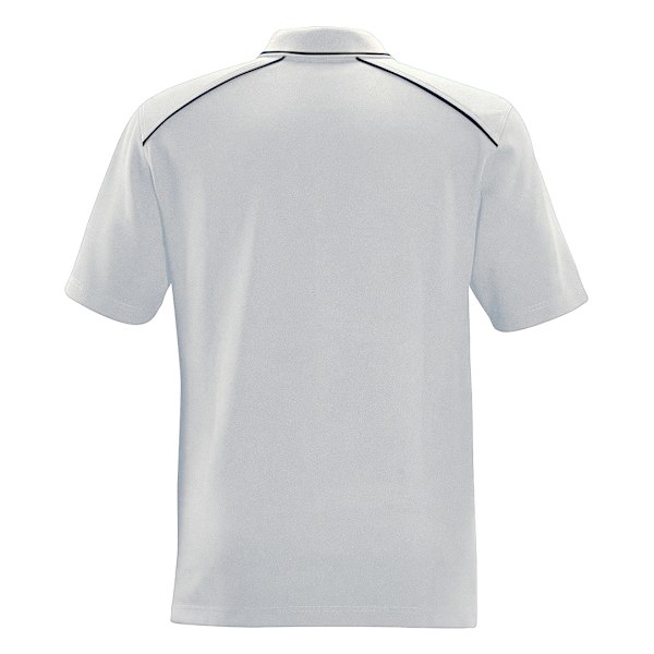 Stormtech Mens Endurance HD Polo Shirt XL Vit/Dolphin White/Dolphin XL