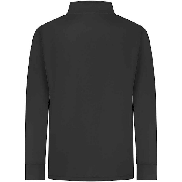 Finden & Hales Herrar Kvart Zip Spårtopp L Svart Black L