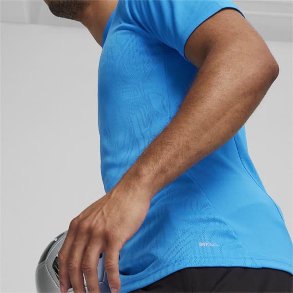 Puma Herr TeamFinal Tränings T-shirt M Blå Blue M