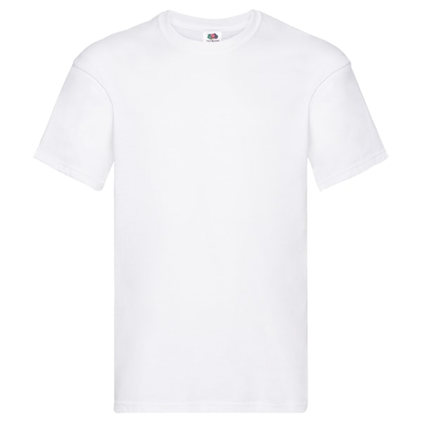 Fruit of the Loom Unisex Vuxen Original T-Shirt XL Vit White XL