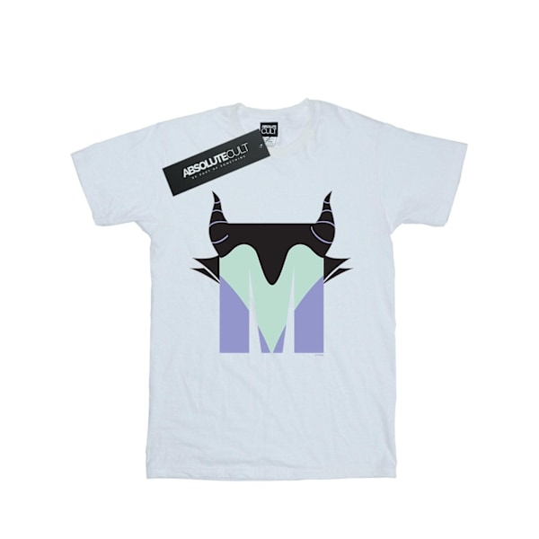 Disney Boys Alphabet M Is For Maleficent T-Shirt 12-13 År Vit White 12-13 Years