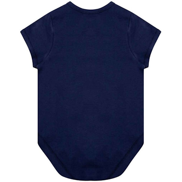 Larkwood Baby Organic Body 3 månader Marinblå Navy 3 Months