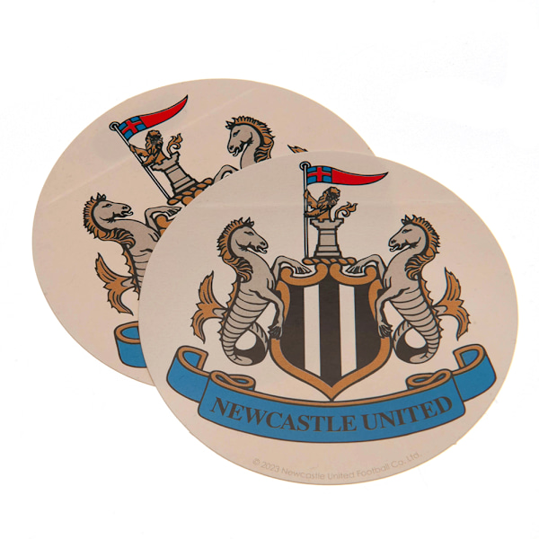 Newcastle United FC Presentpapper Storlek: One Size Svart/Vit Black/White One Size