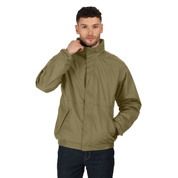 Regatta Dover Vattentät Vindtät Jacka (Thermo-Guard Isolering) Dark Khaki/Black XS