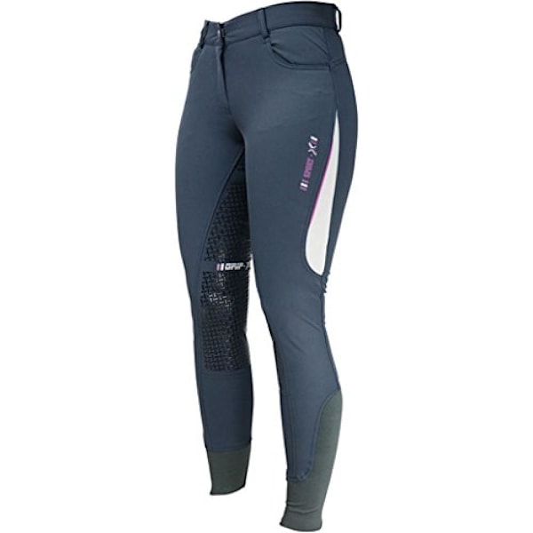 HyFASHION Dam/Dam Sport Dynamic Ridbyxor 26in Raspberry R Raspberry Rose/Grey 26in