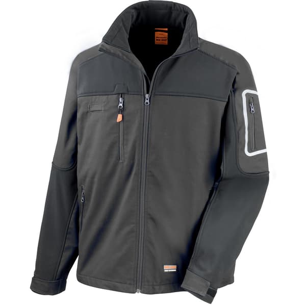 Result Sabre Stretch Work Performance Jacka 4XL Svart Black 4XL
