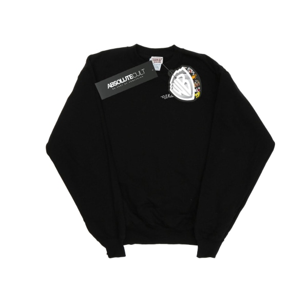 Looney Tunes Dam/Damer Vad Säger Doc Brösttryck Sweatshirt Black S