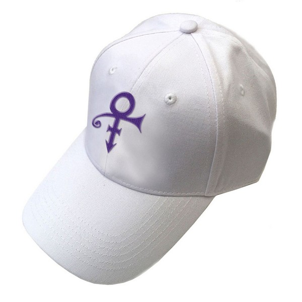 Prince Unisex Adult Symbol Baseball Cap One Size Vit/Lila White/Purple One Size