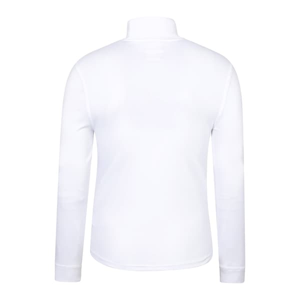 Mountain Warehouse Herr Meribel Bomulls Termisk Topp 3XL Vit White 3XL