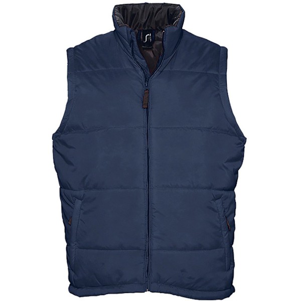 SOLS Varm Unisex Vadderad Bodywarmer Jacka XL Marinblå Navy XL