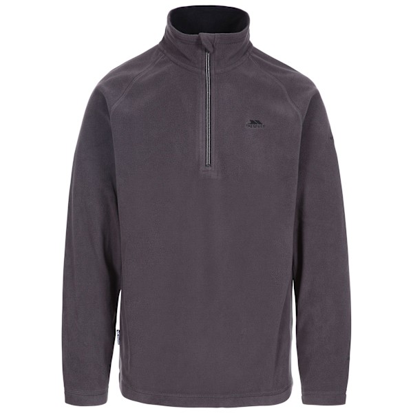 Trespass Mens Blackford Microfleece XS Mörkgrå Dark Grey XS