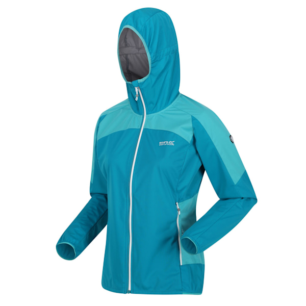 Regatta Dam/Kvinnor Tarvos IV Softshell Jacka 10 UK Enamel/T Enamel/Turquoise 10 UK