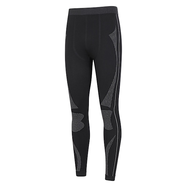 Mountain Warehouse Mens Quiver II Seamless Base Layer Bottoms X Black XS-S