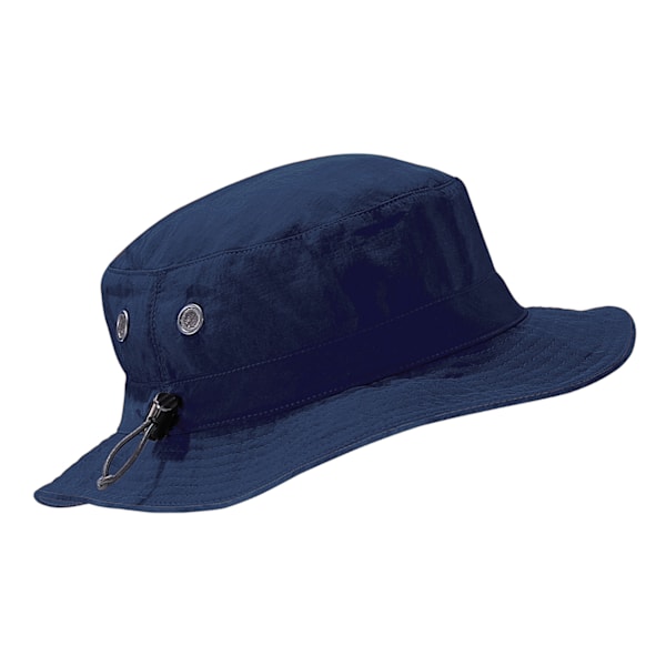 Beechfield Summer Cargo Bucket Hat / Huvudbonad (UPF50-skydd Navy One Size