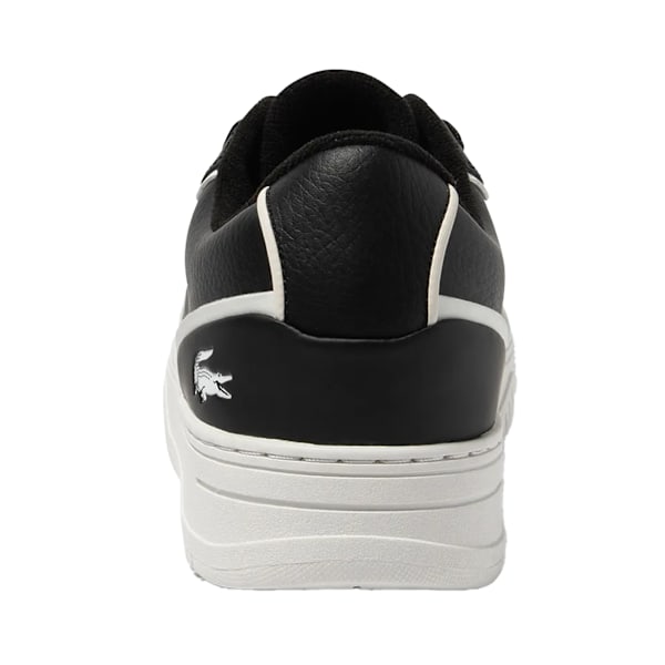 Lacoste Unisex Vuxen L001 Lädersneakers 9.5 UK Svart/Vit Black/White 9.5 UK
