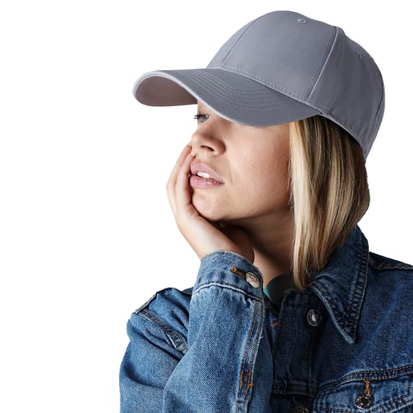 Beechfield Unisex Urbanwear 6 Panel Cap One Size Light G Light Grey One Size