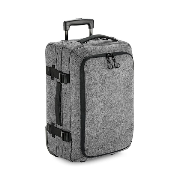 BagBase Unisex Escape Carry-On Wheelie Bag One Size Grey Marl Grey Marl One Size