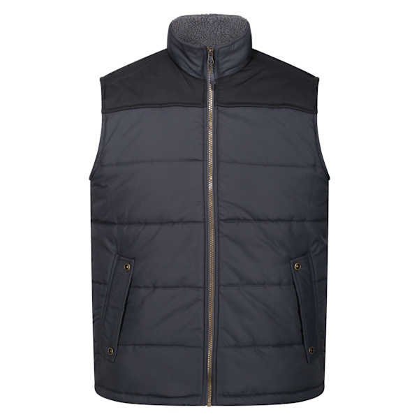 Regatta Professional Altoona Vadderad Väst för Män Seal Grey/Black M