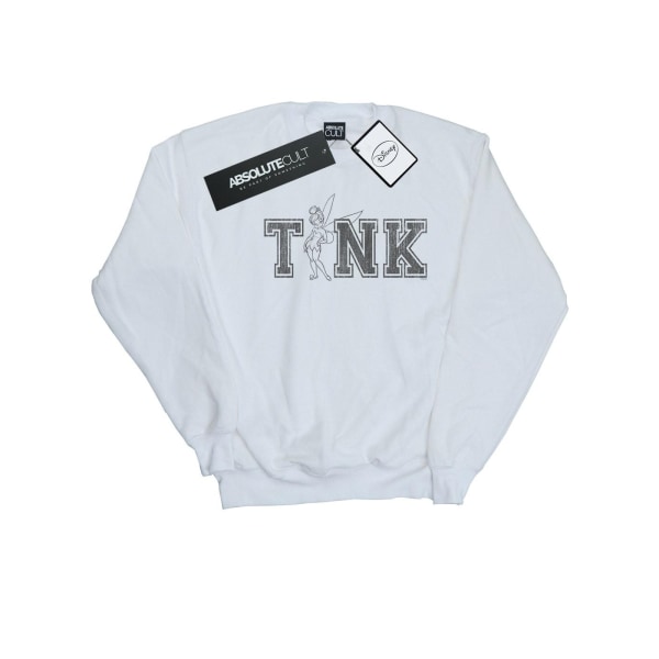 Disney Tinker Bell Collegiate Tink Sweatshirt S W White S